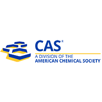 Logo of the Chemical Abstract Service (CAS), a division of the American Chemical Society.